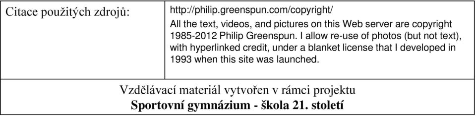 Philip Greenspun.