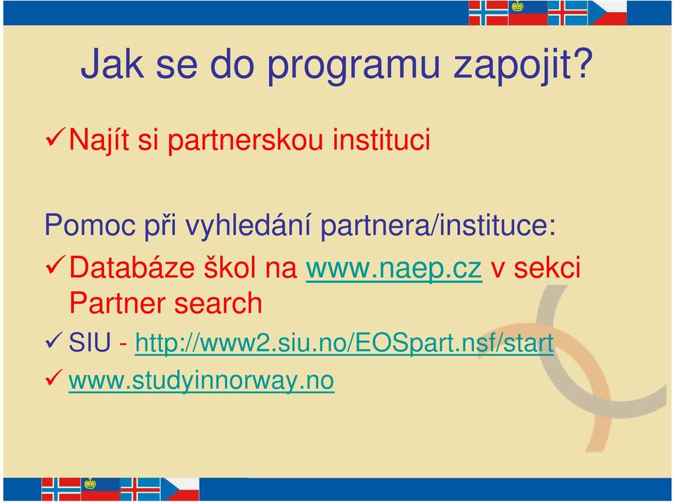 partnera/instituce: Databáze škol na www.naep.