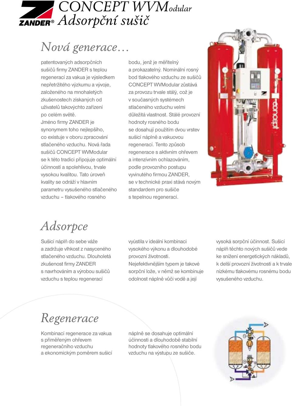 Nová řada sušičů CONCEPT WVModular se k této tradici připojuje optimální účinností a spolehlivou, trvale vysokou kvalitou.