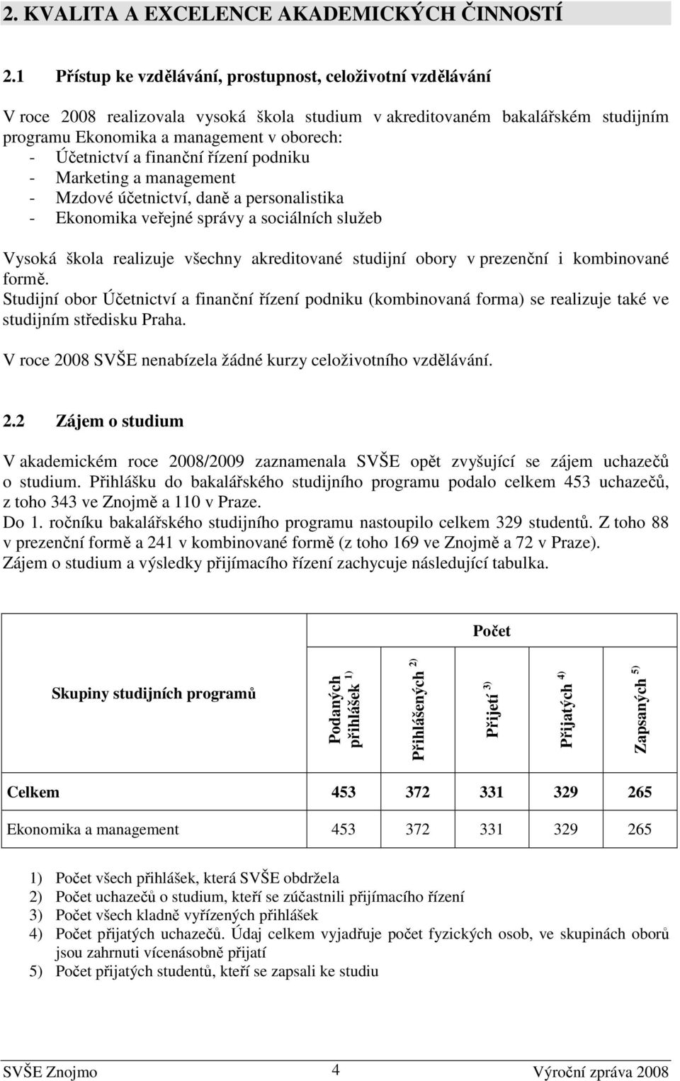 a finanční řízení podniku - Marketing a management - Mzdové účetnictví, daně a personalistika - Ekonomika veřejné správy a sociálních služeb Vysoká škola realizuje všechny akreditované studijní obory