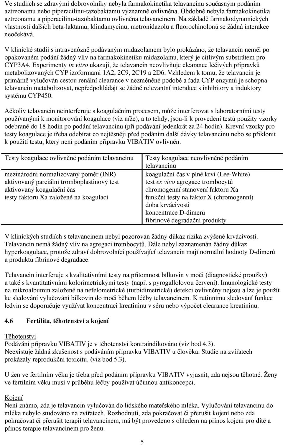 Na základě farmakodynamických vlastností dalších beta-laktamů, klindamycinu, metronidazolu a fluorochinolonů se žádná interakce neočekává.