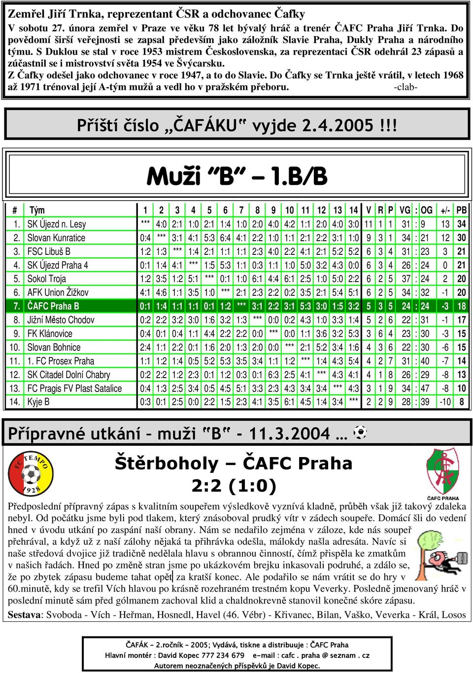 S Duklou se stal v roce 1953 mistrem Československa, za reprezentaci ČSR odehrál 23 zápasů a zúčastnil se i mistrovství světa 1954 ve Švýcarsku.