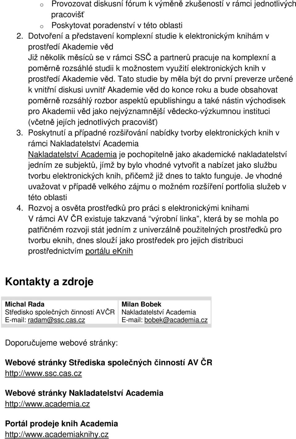 využití elektronických knih v prostředí Akademie věd.