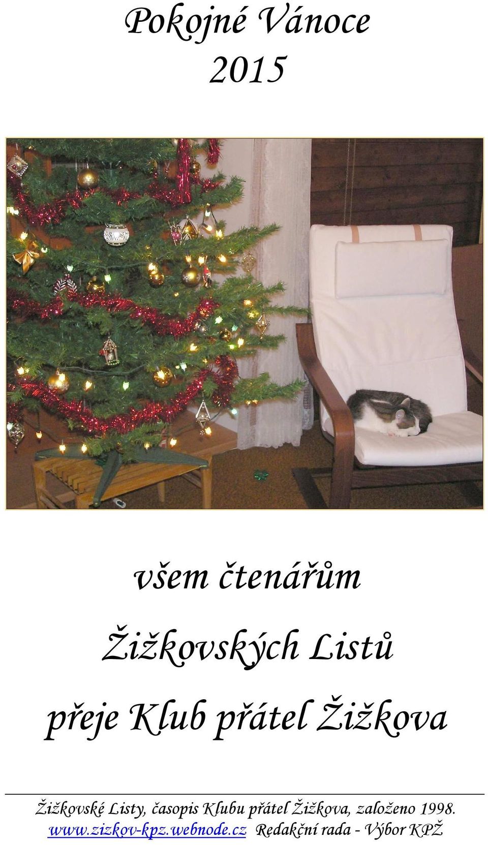 Listy, časopis Klubu přátel Žižkova, založeno