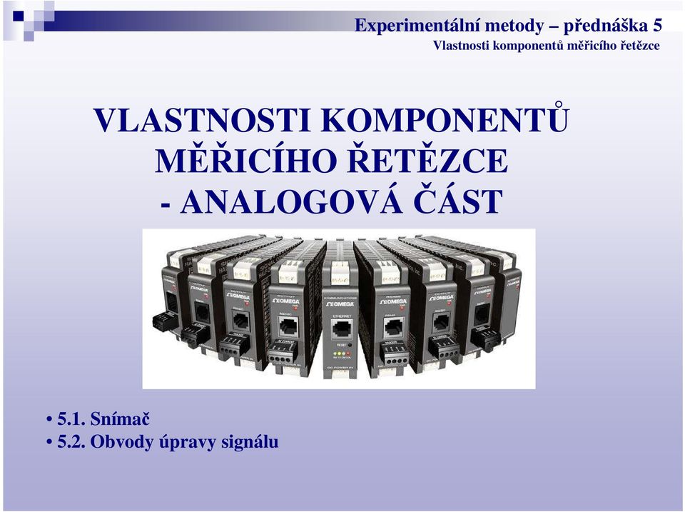 ANALOGOVÁČÁST 5.1.