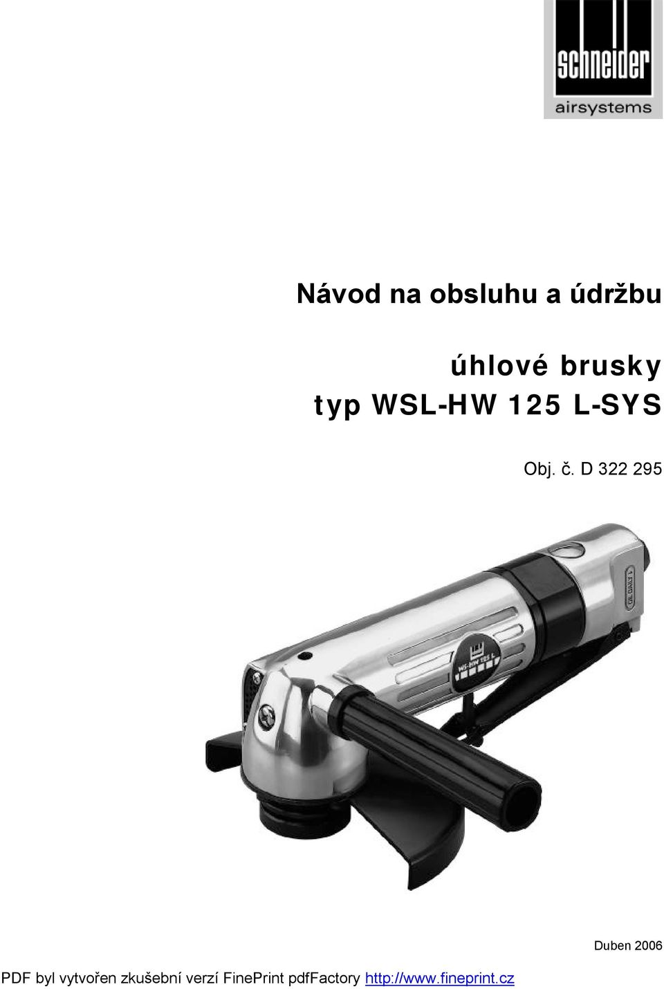 typ WSL-HW 125 L-SYS