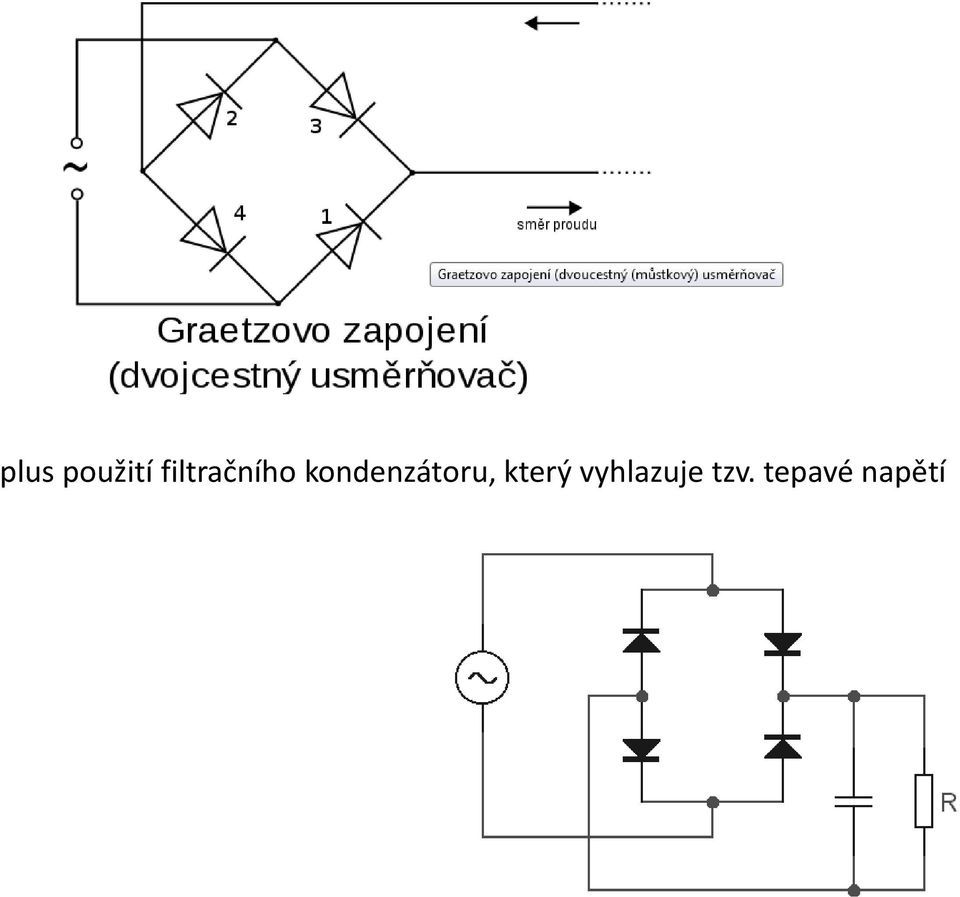 kondenzátoru,