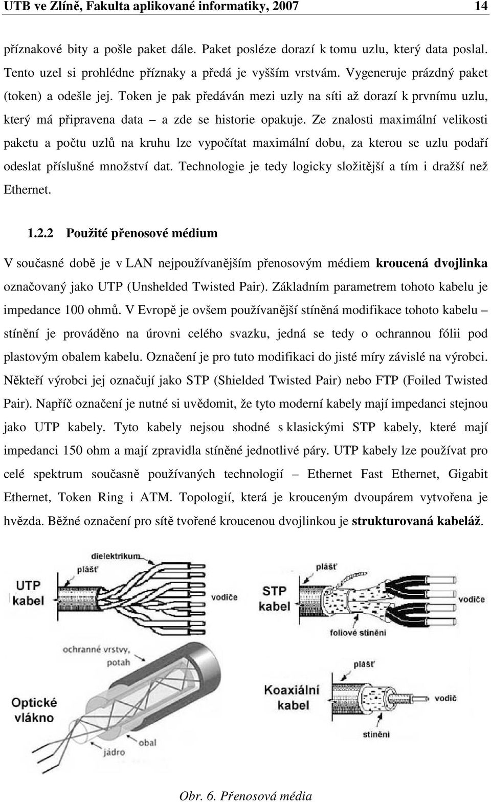 Token je pak předáván mezi uzly na síti až dorazí k prvnímu uzlu, který má připravena data a zde se historie opakuje.