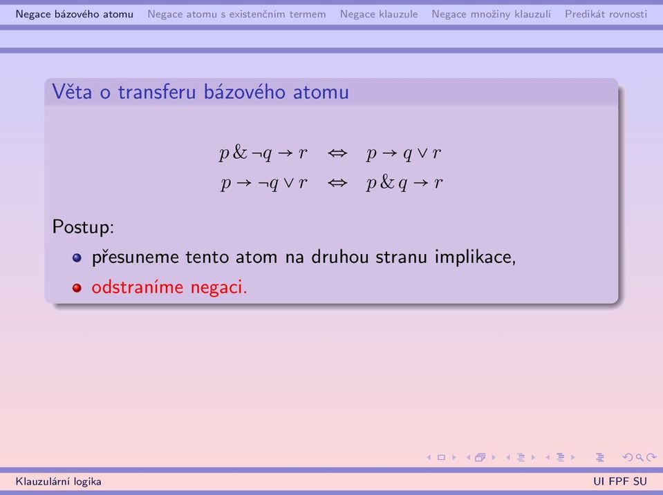 přesuneme tento atom na druhou