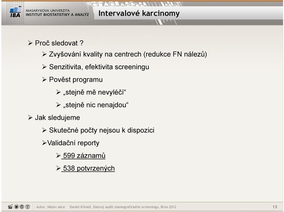 Pověst programu Jak sledujeme stejně mě nevyléčí stejně nic nenajdou Skutečné počty