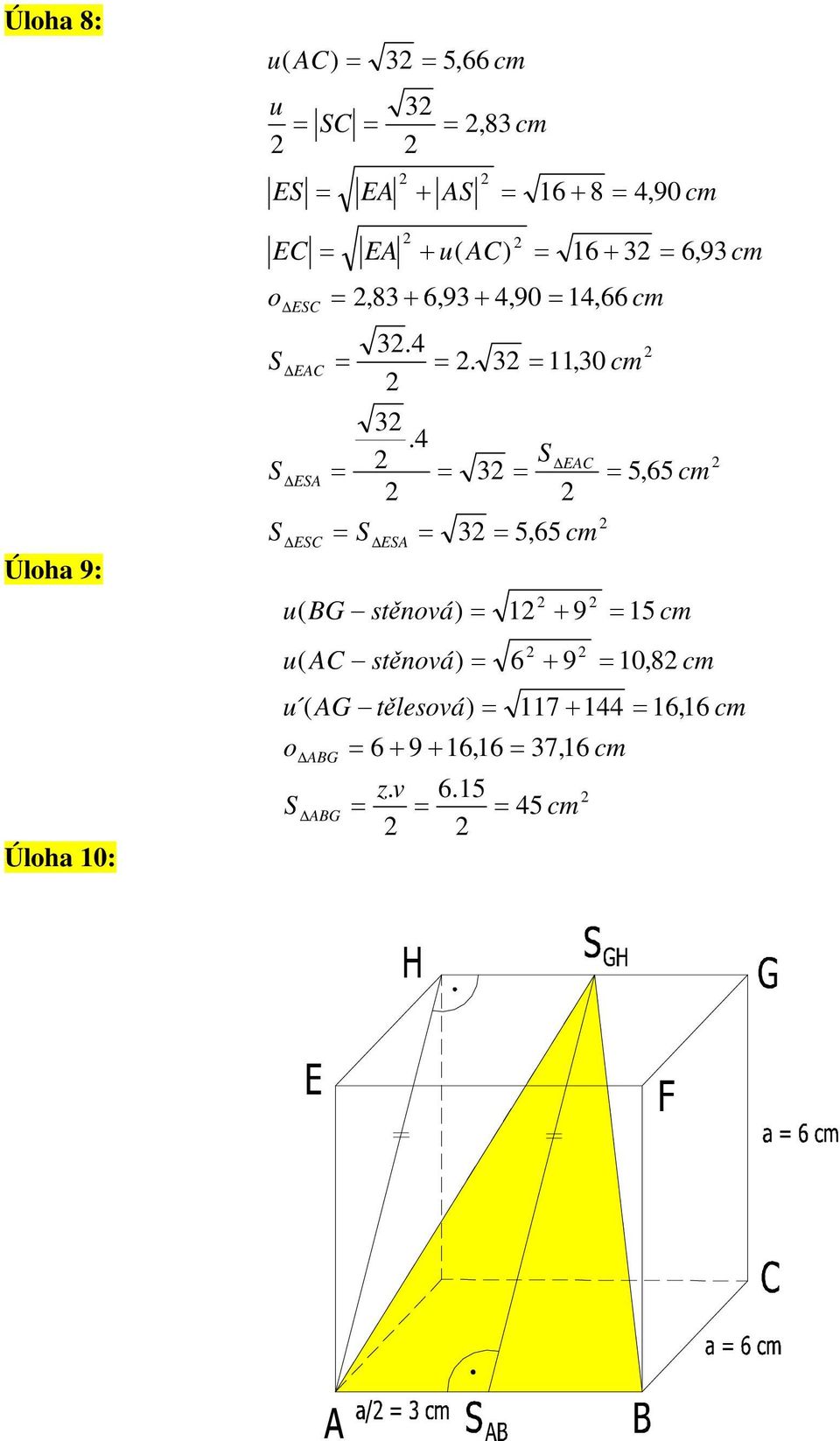 A EA E C AC EA EC EAC EA EAC EC Úloh 9: 45 6.15.