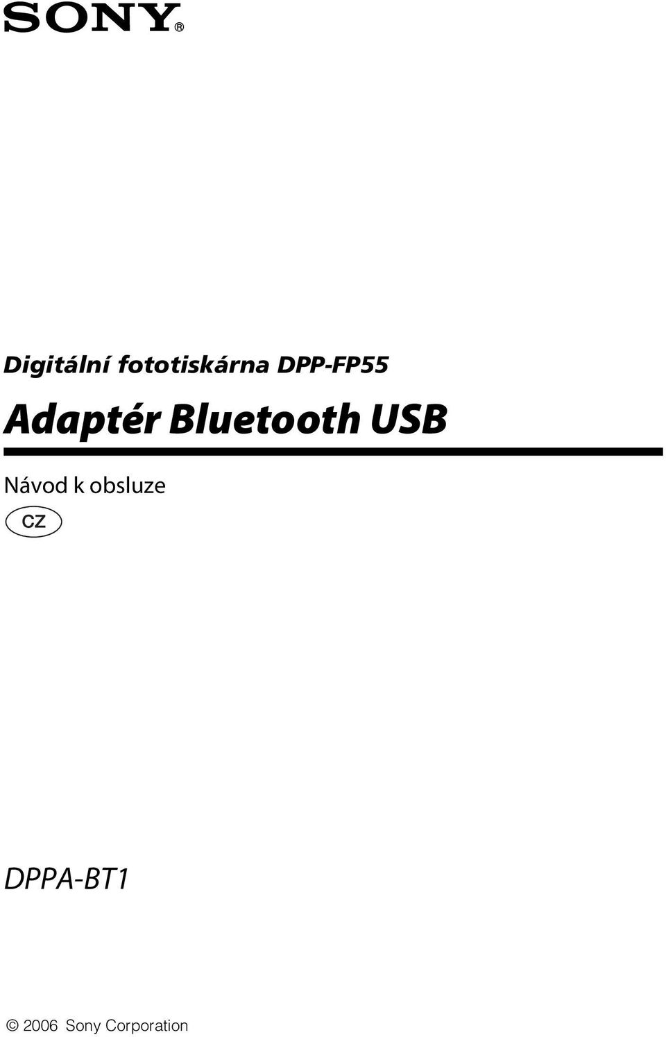 Bluetooth USB Návod k