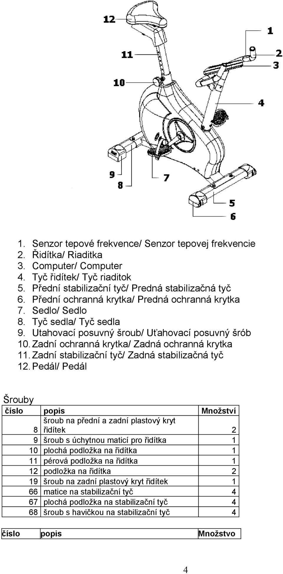 Zadní stabilizační tyč/ Zadná stabilizačná tyč 12.