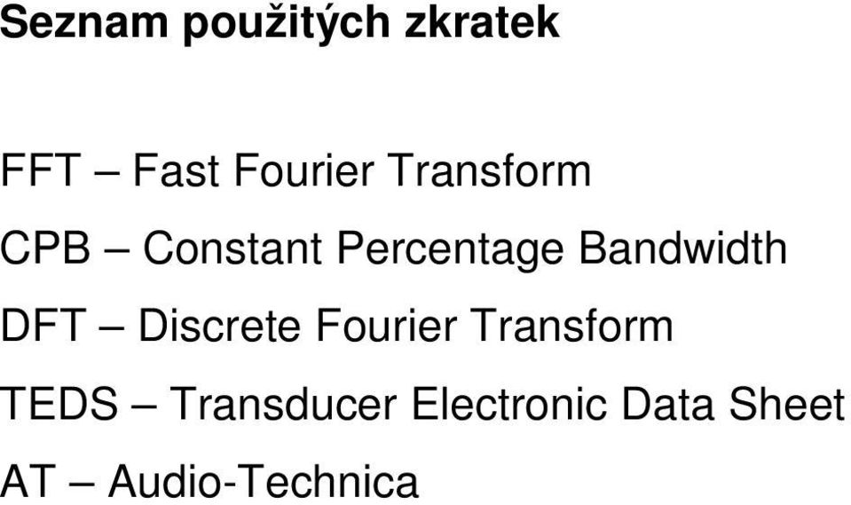 Bandwidth DFT Discrete Fourier Transform