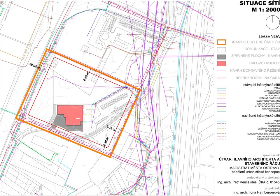 urbanistické koncepce zodpovědný projektant: Ing. arch.