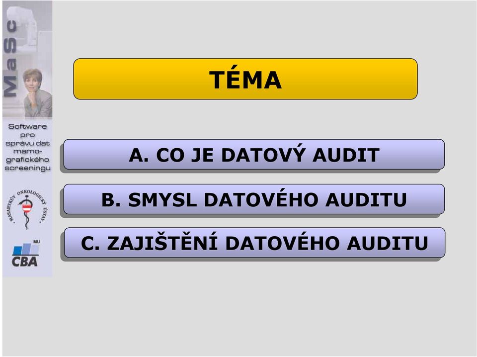 B. SMYSL DATOVÉHO