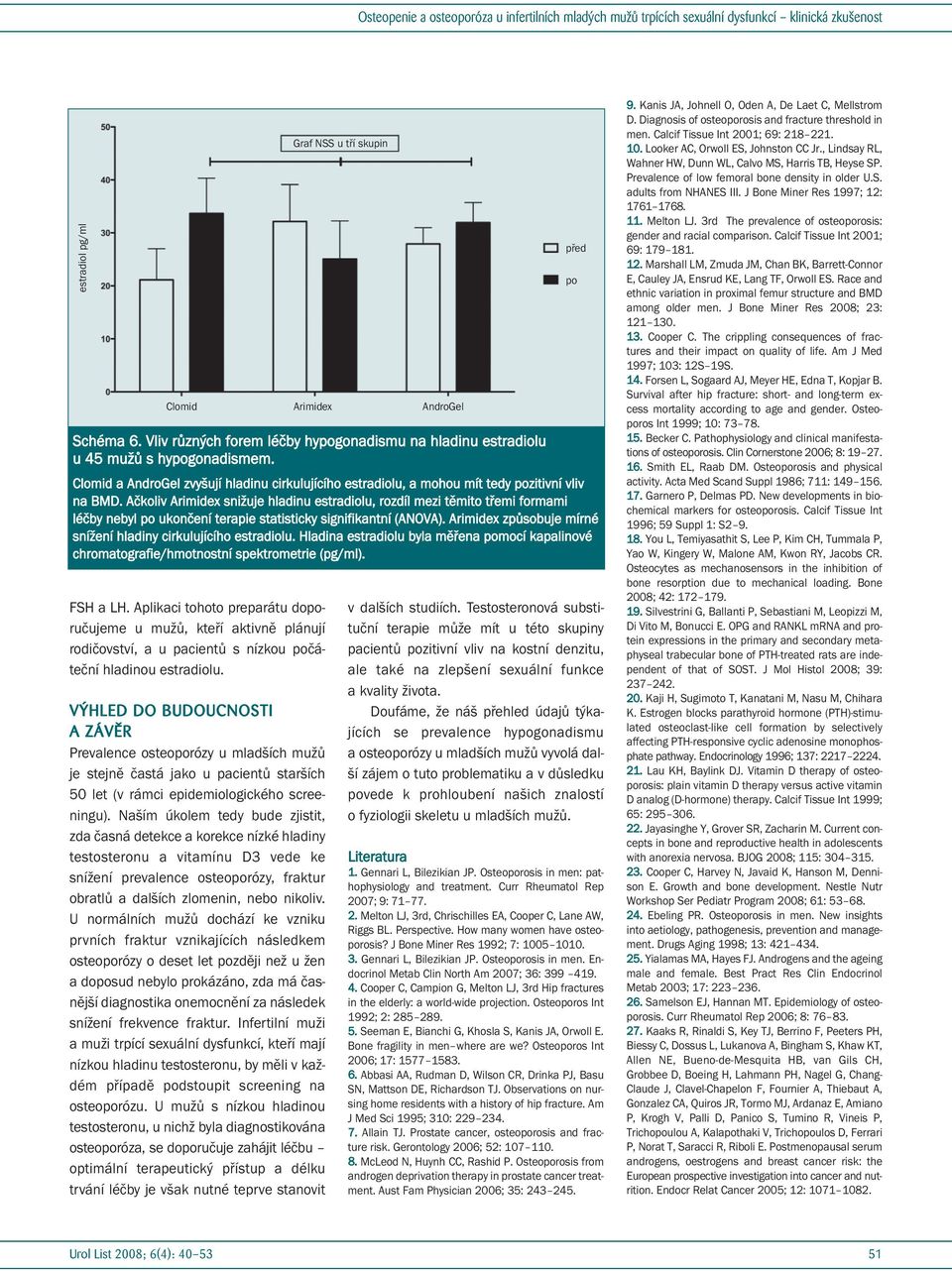 Naším úkolem tedy bude zjistit, zda časná detekce a korekce nízké hladiny testosteronu a vitamínu D3 vede ke snížení prevalence osteoporózy, fraktur obratlů a dalších zlomenin, nebo nikoliv.