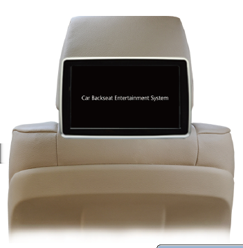 DS-X101D Monitor s přehrávačem k montáži na opěrku hlavy Přehrává: DVD, VCD, CD, MP3, MP5, JPG Uživatelská