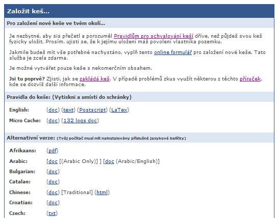 Obr. 10: Jak zaloţit keš (Kolektiv autorů geocaching.