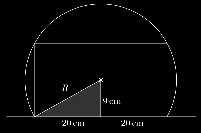 Kategorie SŠ 3 Obsah trojúhelníka, tedy podstavy dortu, je 100 3 cm 2. Hledaný kulový vrchlík je částí kulové plochy, jejíž hlavní kružnice leží v rovině souměrnosti dortu tvaru trojbokého hranolu.