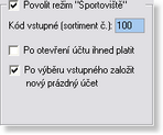 Restkasa 137 4. Režim zadávání placeno/vráceno Při pultovém prodeji by mělo být normální, že se do systému zadá placená částka, a program pak vypočte sumu k vrácení.