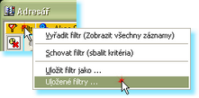 Ovládání programu 7.5.6 37 Hledání Vyhledávání v hodnotách polí v kteroukoli chvíli (je-li to povoleno) můžete stisknout [Ctrl+F], nebo použít ikonu na navigátoru.