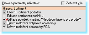 64 2. Po odsouhlasení označení program nabídne odstranění kódu z položky. Tím se kód stane volným, a bude moci být použit pro některou jinou, nebo nově přidávanou položku.