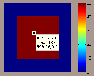 Změna emisivity: a) ε = 0,9 ; T atm = 23 C ; T a = 35 C Obr. č. 12 ε = 0,9 termogram pořízený termokamerou Obr. č. 13 ε = 0,9 termogram vytvořený v programu b) ε = 0,98 ; T atm = 23 C ; T a = 35 C Obr.