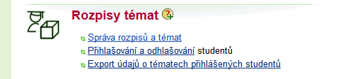 Docházku lze dále evidovat i přímo v systému, kde se pak docházka značí do poznámkových bloků, o kterých se dozvíte více v e-learningovém bloku školení.