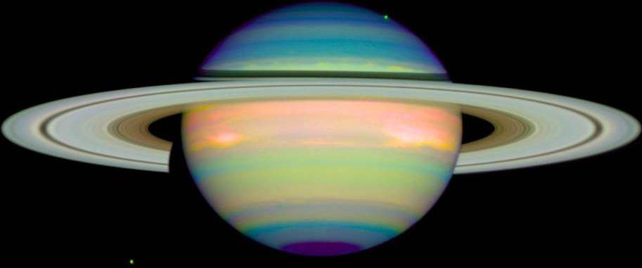 Počítačová simulace : Saturn za černou