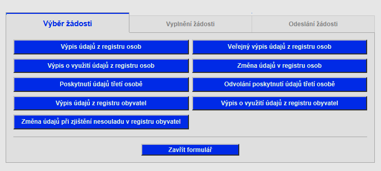 3.1.2 Přístup z úřadu (CzechPOINT@office) Přístup je určen pro potřeby samotného OVM jako úřadu.