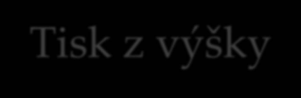 nejstarší technika používají se rýtka a dlátka nanáší se barva tiskne se pomocí lisu nebo válečku Tisk z výšky