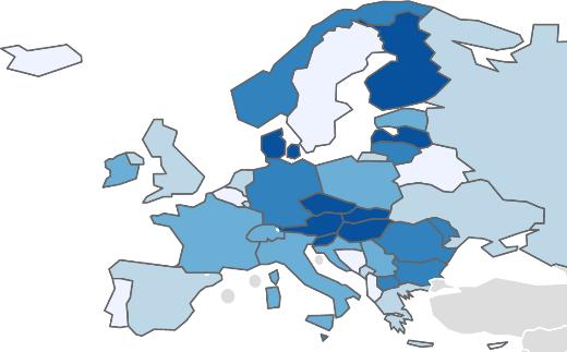 Incidence ZN slinivky břišní (C25) v mezinárodním srovnání SVĚT ASR (W) EVROPA ASR (W) 0 5 10 15 0 5 10 15 ostatní země světa evropské země okolní země Česká republika 1.