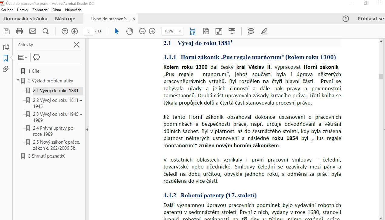 Výhody formátu PDF: Lze ho číst volně přístupnými programy, které jsou zdarma. Jedná se zejména o Adobe Raader, Foxit Reader, PDF-XChange Editor, Sumatra PDF atd.