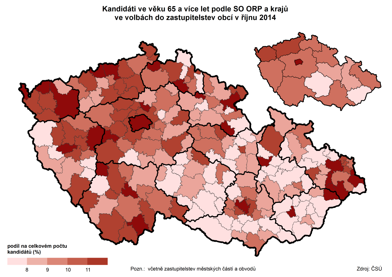 Senioři v