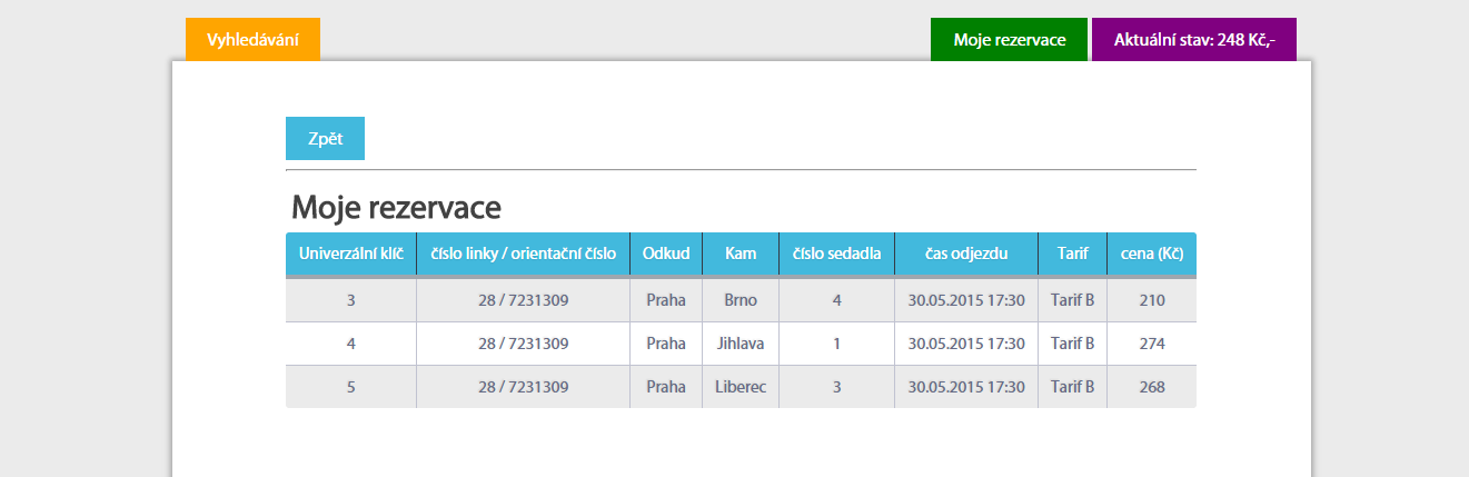 Obrázek 5-Volba tarifu a potvrzení platby 4.