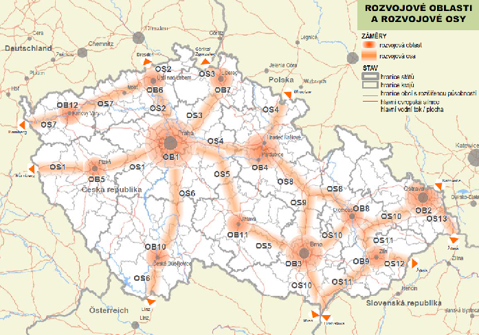 Politika územního rozvoje Zdroj: Ministerstvo pro