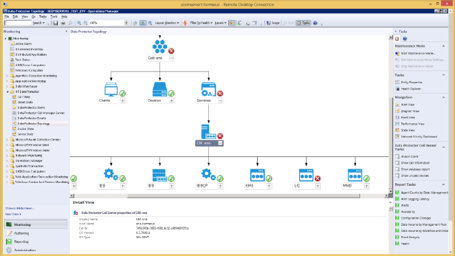 Integrace DP s MS SCOM Microsoft Systems Center Operations Manager Centralizovaný monitoring HP DP