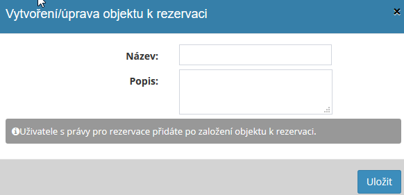 4.20 Modul rezervace Modul rezervace usnadňuje sdílení jednotlivých firemních objektů aut, zasedacích místností, dataprojektorů a dalších technických zařízení.