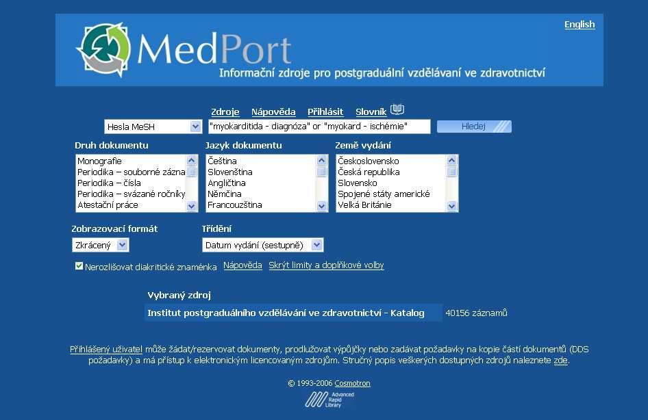 17 von 31 7.1.2010 19:37 Další příklad použití slovníku tentokrát v případě osobních autorit.