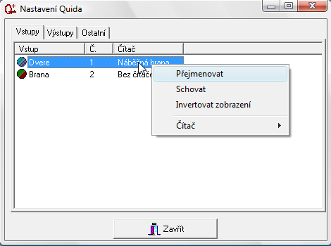 Quido RS OVLÁDÁNÍ SOFTWARE A PROTOKOLY Quido je možné po zapojení ovládat některým z následujících způsobů: Q u i d o C X Dodaným ovládacím softwarem QuidoCX pro Windows. Softwarem Wix.