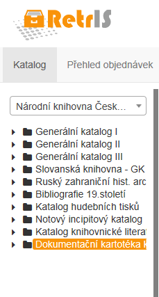 Dokumentační kartotéka knihovnické literatury 1970 1989