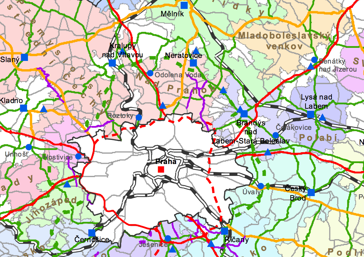 Obrázek 5 Mapa lokalizace MAS