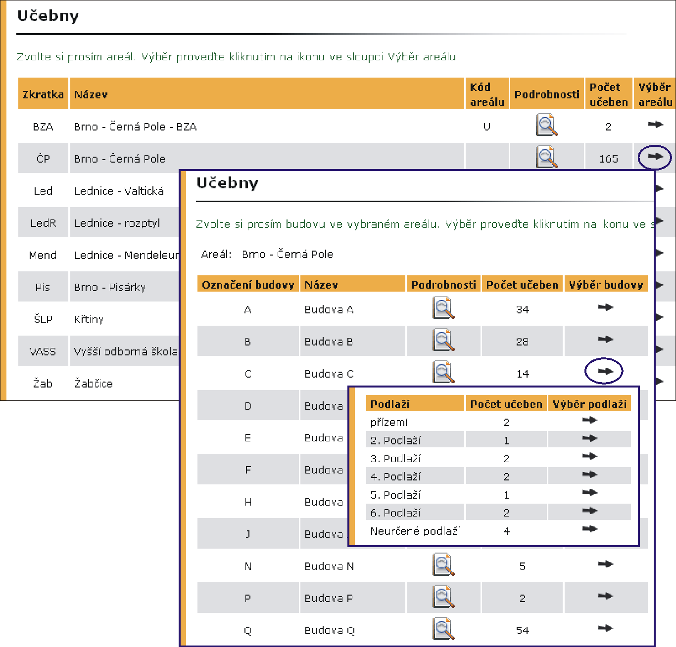 2 OBECNÉ INFORMACE O SPU Přehled vypsaných témat Kliknutím na ikonu se zobrazí seznam aktuálních témat schválených pro tvorbu závěrečné práce.