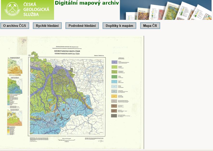 9 GB) 60 627 souborů geovědních map (Praha, 88.