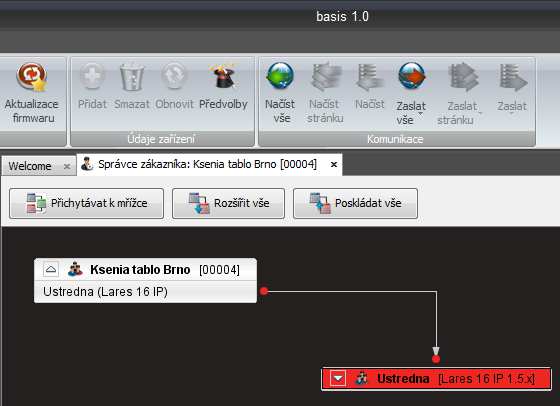 IP adresa se při aktualizaci nemění. Nyní již zbývá pouze opětovně nahrát konvertovanou konfiguraci do připojeného zařízení.