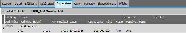 objednaného zboží dle OV-3/2016 uvedeno, že bylo objednáno 10ks a přijato 10ks MON_ ADI a u MON_EI17 dle OV-2/2016 objednáno 18ks a přijato 15ks? Informace o objednaném a již přijatém množství.