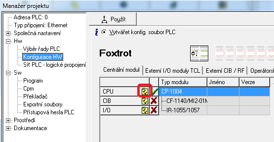 7.4 Použití fbxmlpageparser Funkční blok fbxmlpageparser umožňuje získat informace ze XML dokumentu, který je poskytován web serverem.