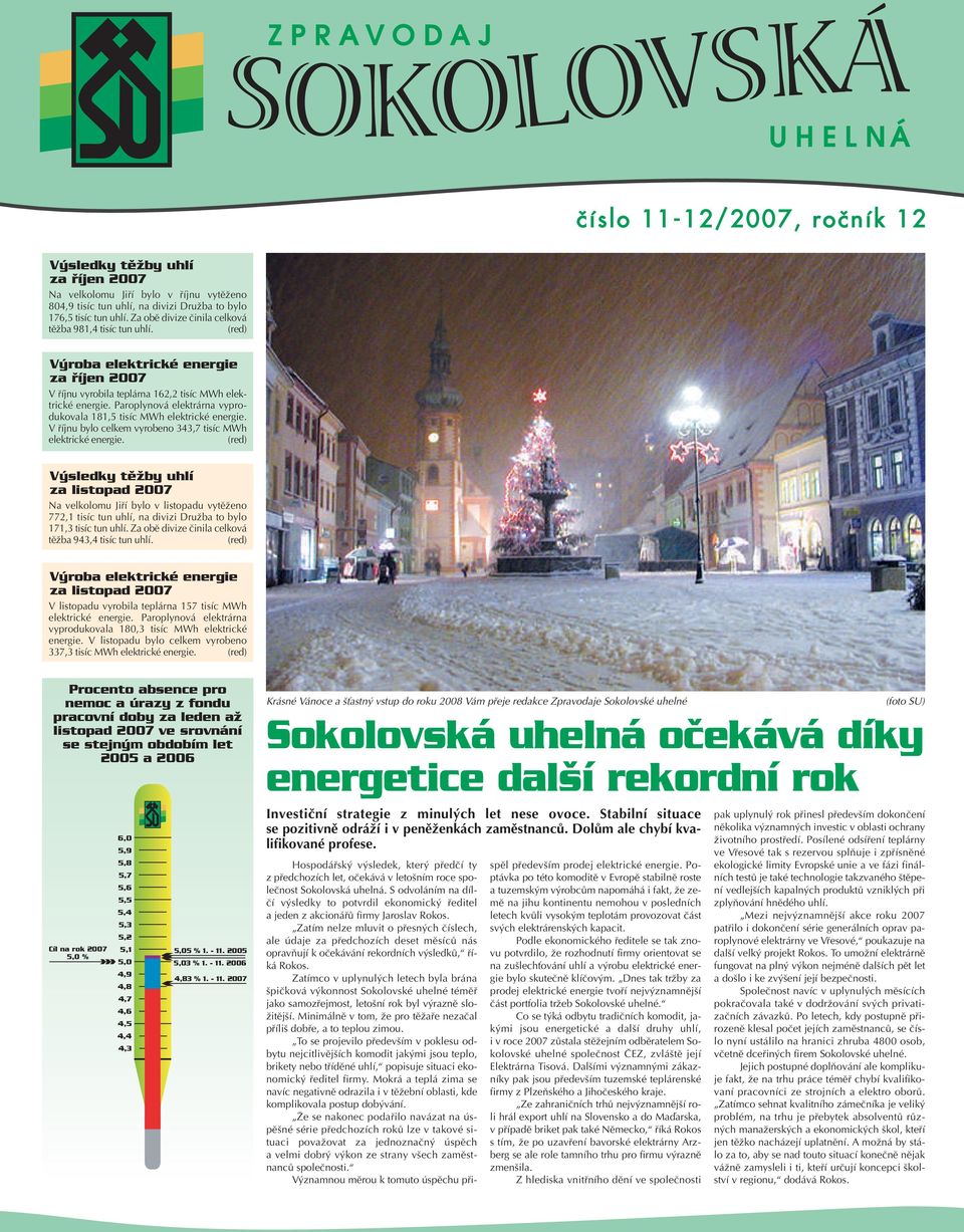 Paroplynová elektrárna vyprodukovala 181,5 tisíc MWh elektrické energie. V fiíjnu bylo celkem vyrobeno 343,7 tisíc MWh elektrické energie.