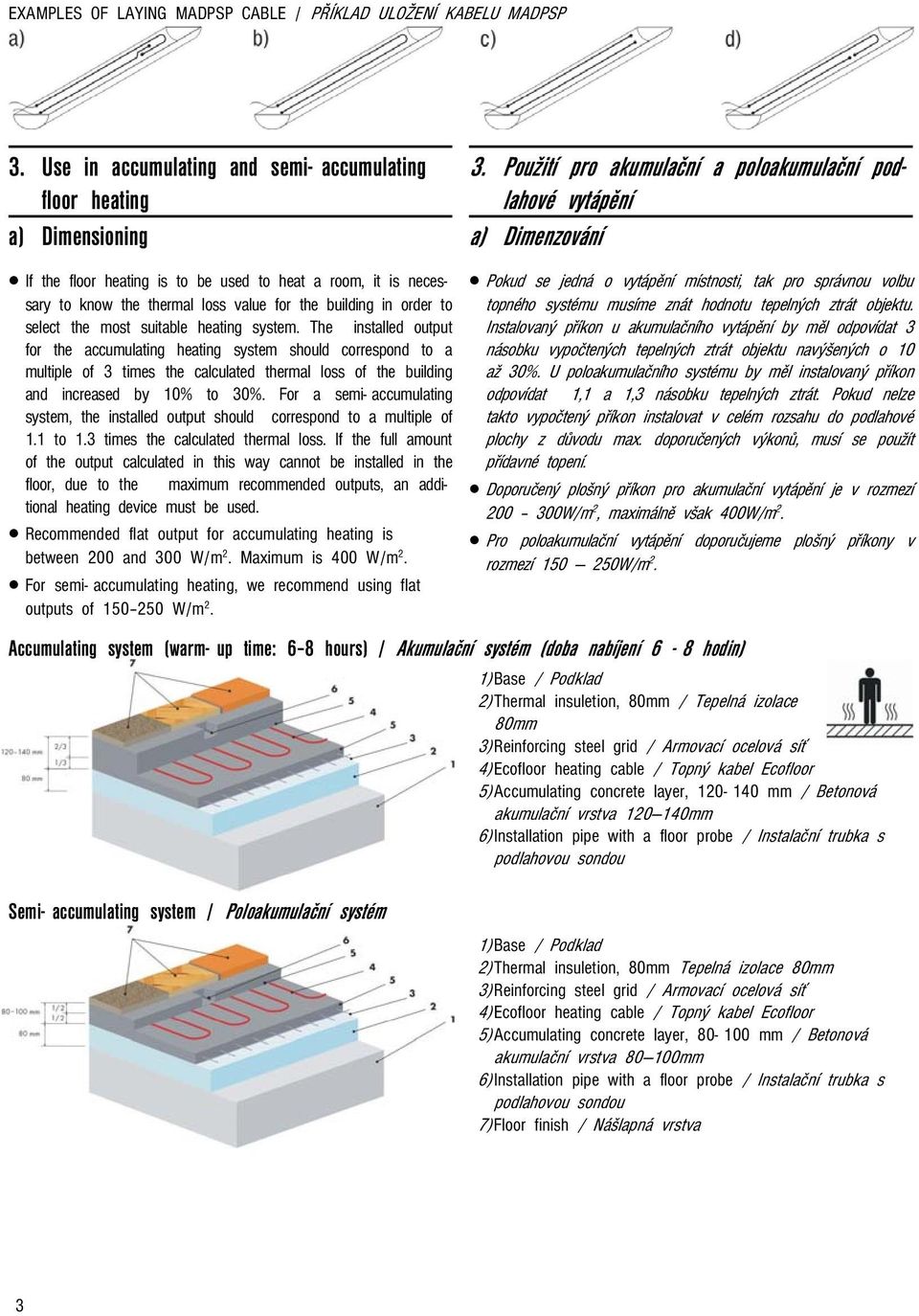 select the most suitable heating system.